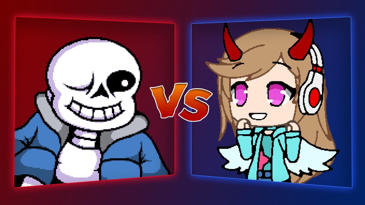 MUGEN Battle - Sans vs Gachatuber