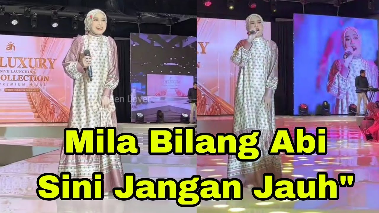 SUASANA PECAHH !! MILA PANGGIL ABI VALEN JANGAN JAUH
