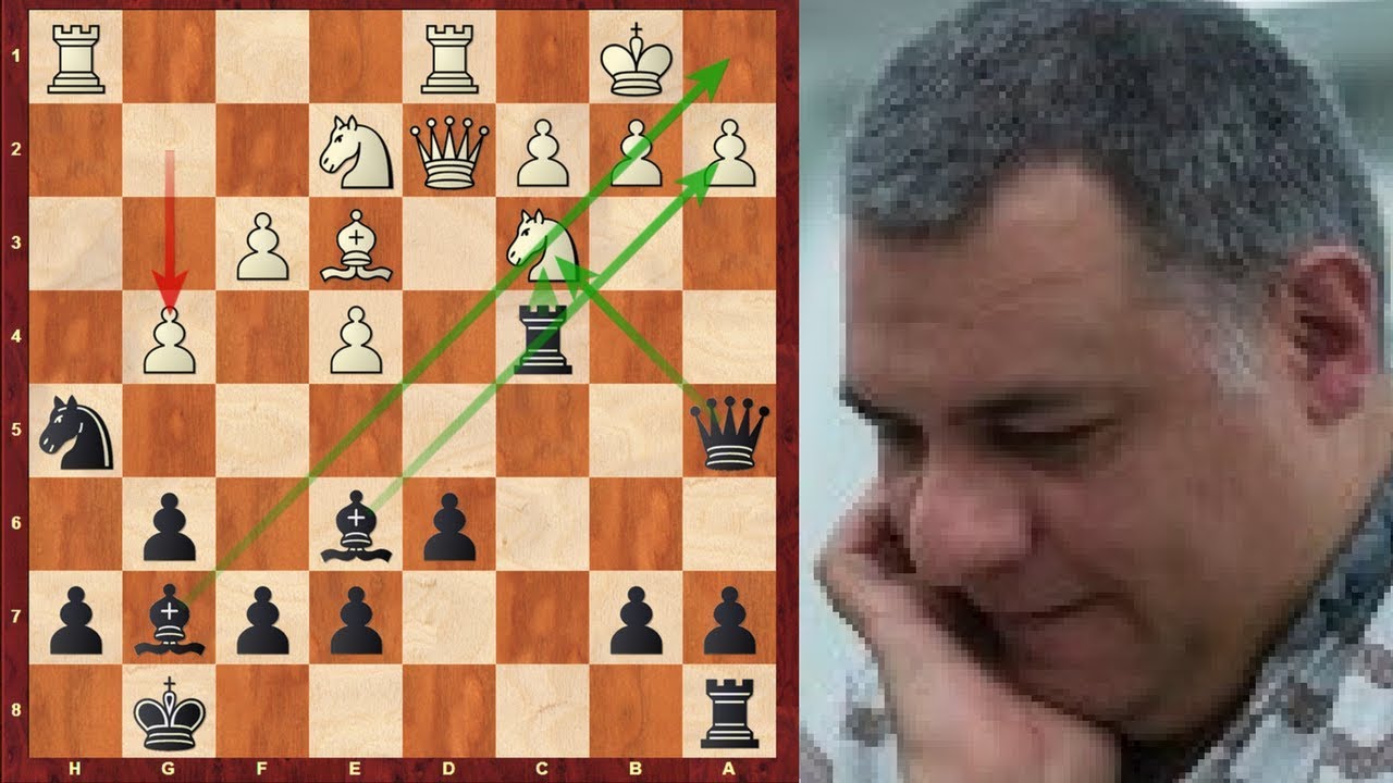 GM Christopher Ward Amazing Immortal Sicilian Dragon Game - vs Philip Morris - Lloyds Masters 1983