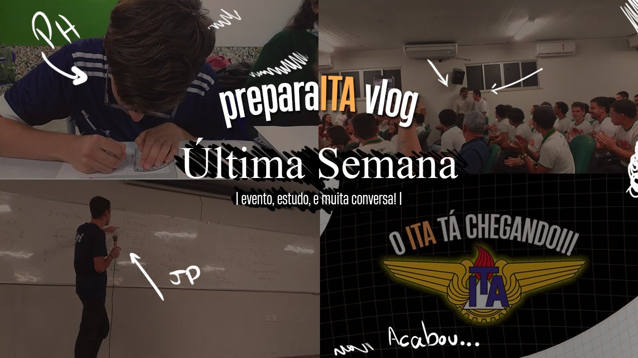 Acabou... | Rumo ao ITA!