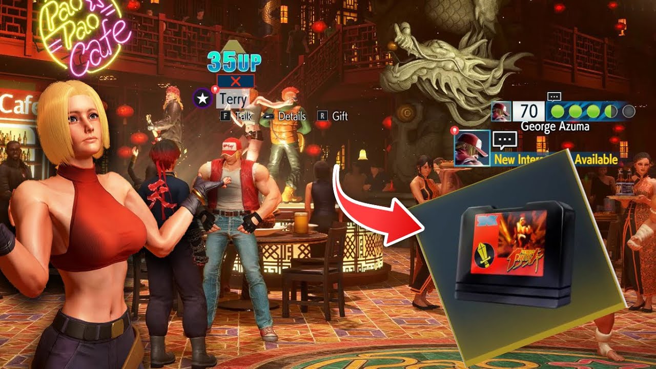 where to find SF6 Terry Gift Location | Learn vertical arrow & Hurricane Upper Moves