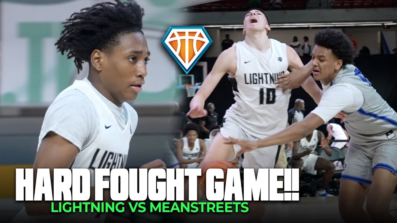 HARD FOUGHT GAME GOES DOWN TO THE WIRE!! Meanstreets v New Heights Lightning at EYBL Orlando