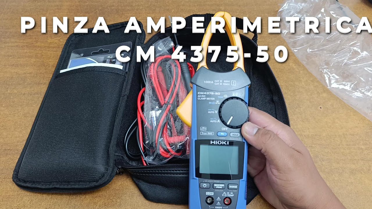 📦⚡ Unboxing Hioki CM-4375-50 — ¡Con Bluetooth y hasta 2000 V DC! 🔋📲