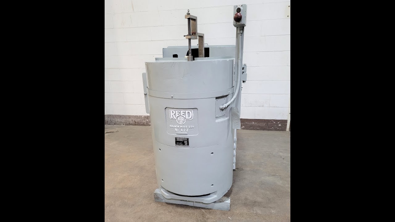 Reed Model A22 Vertical Cylindrical Die Thread Rolling Machine (TH487)