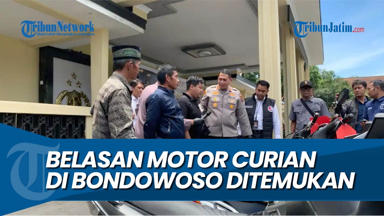 DITEMUKAN, Belasan Motor Curian di Bondowoso Dijual Murah ke Penadah Mulai Rp1 Jutaan