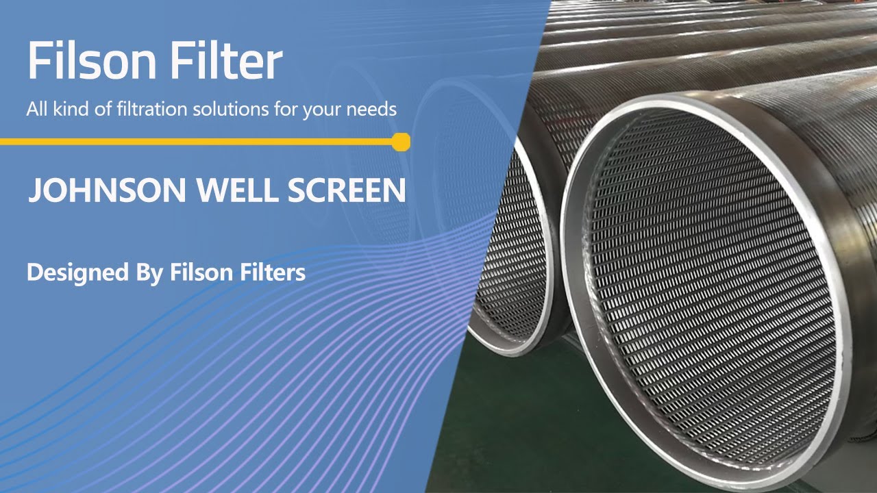 Johnson Well Screen for Water Well, Oil Well, Geothermal Well, or Environmental Monitoring