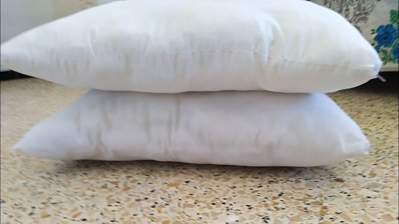 خياطة غلاف داخلي للوسادة للمبتدءين
