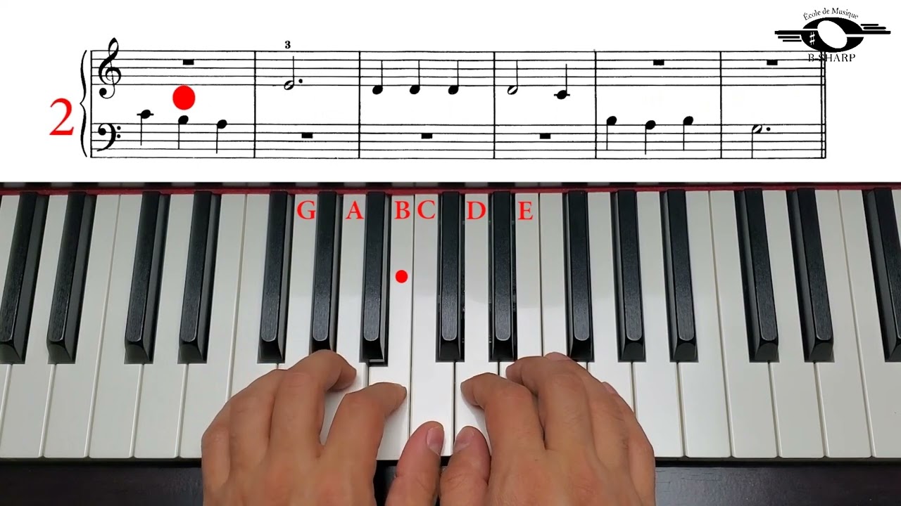 Blow the Man Down, Moderate version, John Thompson`s easiest piano course, Book 1