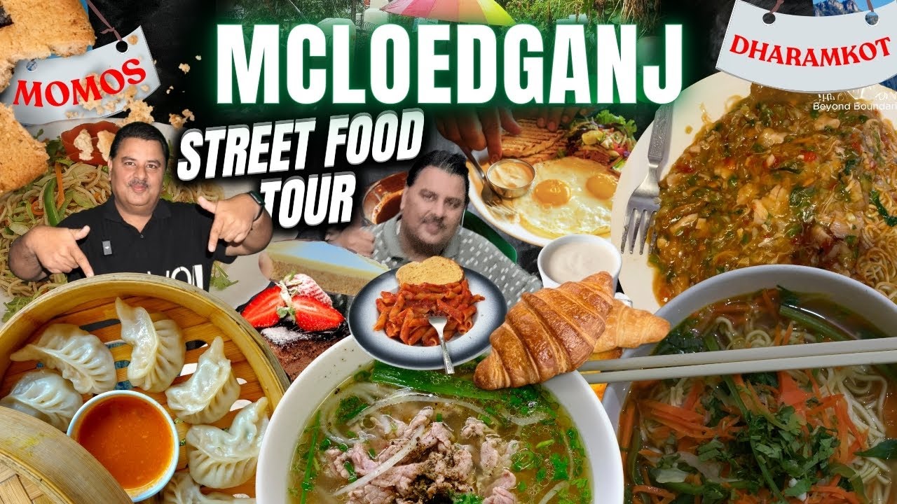 Complete McLeodganj Food Tour 🍜 | Best Momos, Thukpa & Local Delights 🍲 | Must-Try Spots!