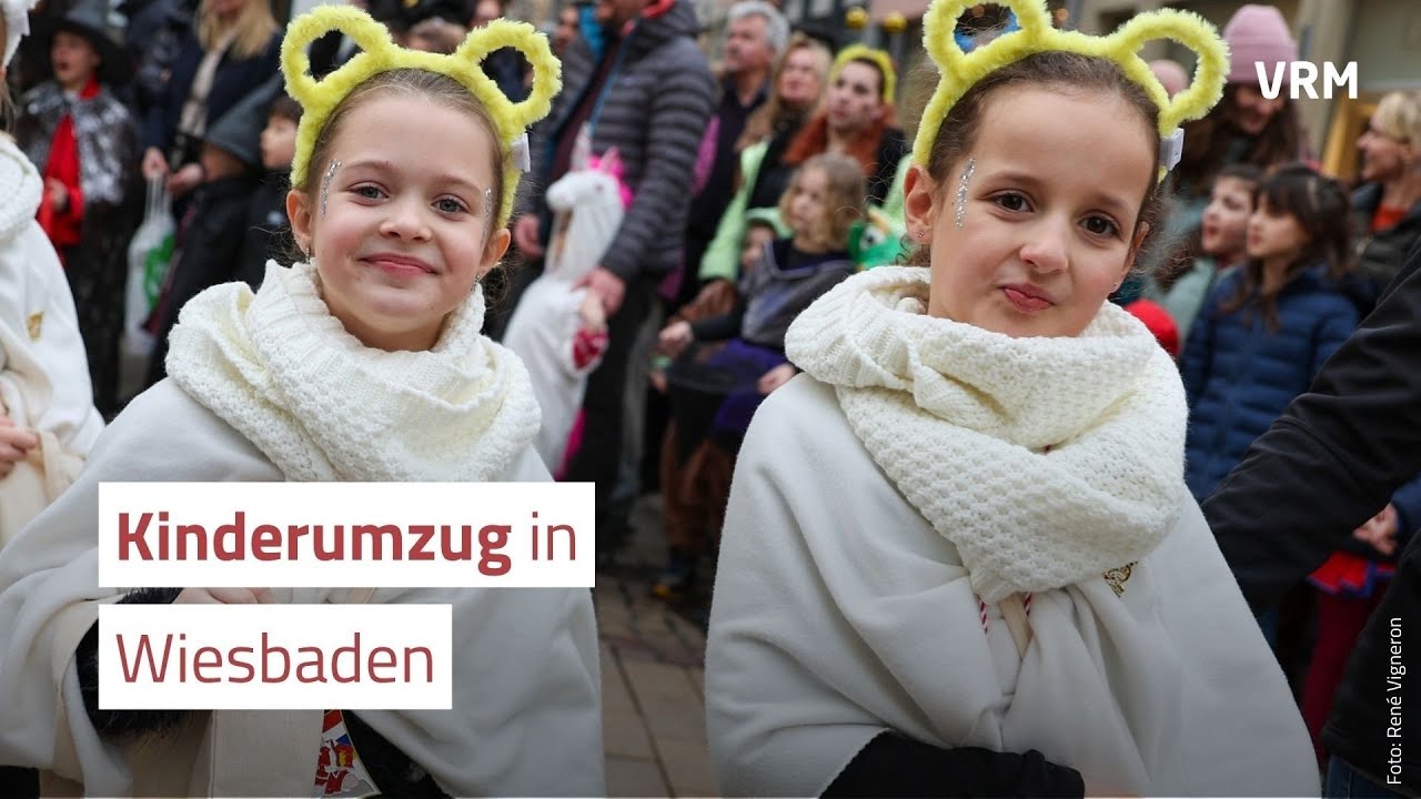 1200 Fastnachter feiern beim Kinderumzug
