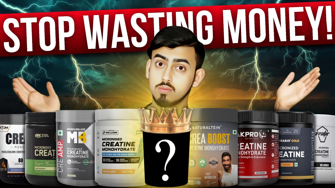Best creatine monohydrate in india 2025 | Best creatine monohydrate under 500 | Best creatine brand