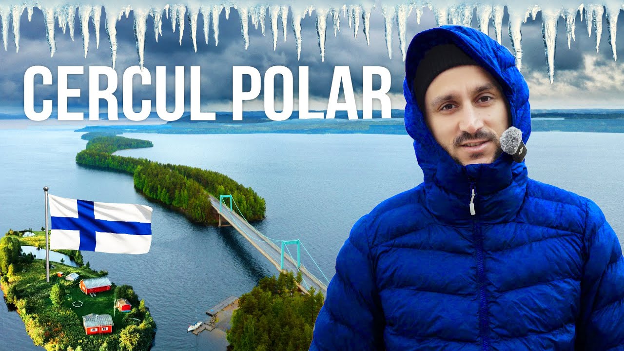 Am pornit spre CERCUL POLAR ❄️ Experiența NORDICĂ, 1000 KM prin Finlanda în 3 zile