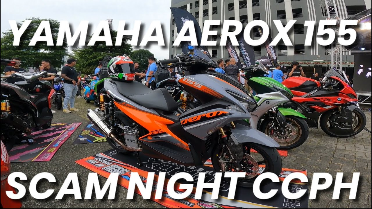 YAMAHA AEROX SCAM NIGHT |  CIRCUIT CONCEPT PH
