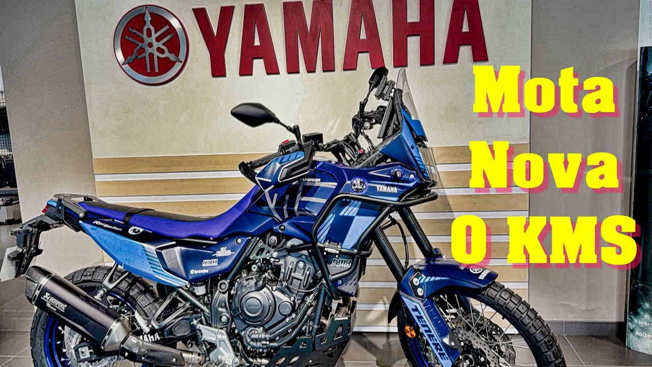 A minha NOVA Yamaha Tenere 700 2026