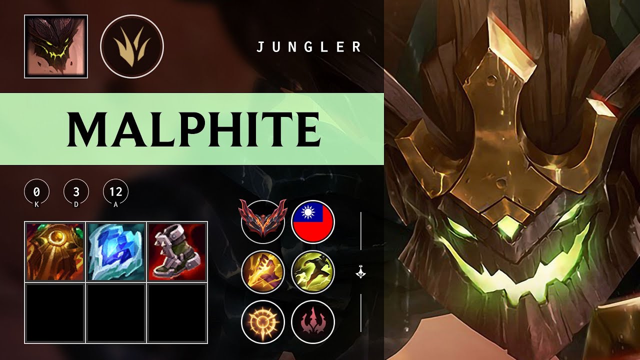Malphite Jungle vs Trundle - TW Grandmaster Patch 25.24