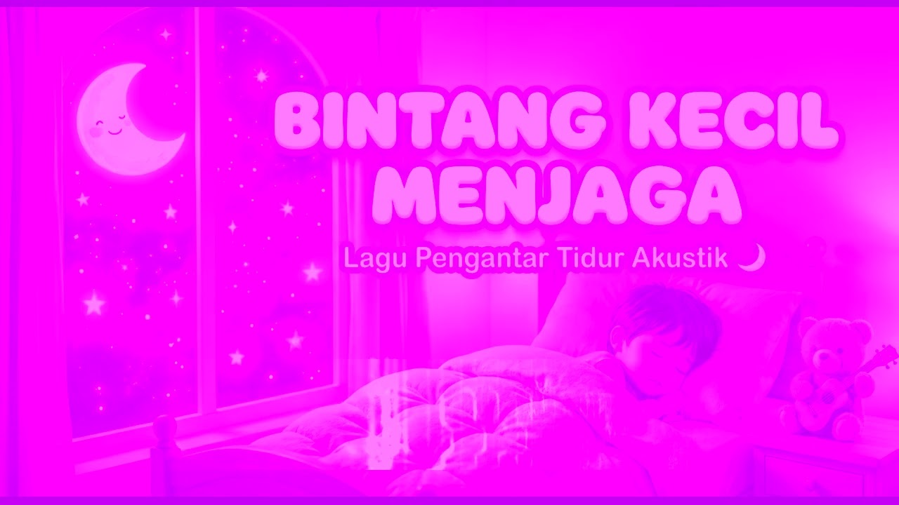 Musik Relaksasi Bayi Susah Tidur 😴 Lagu Nina Bobo Akustik Paling Menenangkan