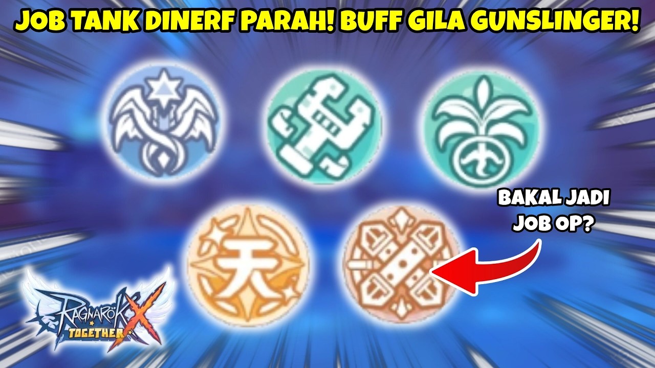 BOCORAN JOB BALANCE MAGE, BLACKSMITH, ALCHE, TAEKWON, DAN GUNSLINGER! | RAGNAROK X TOGETHER