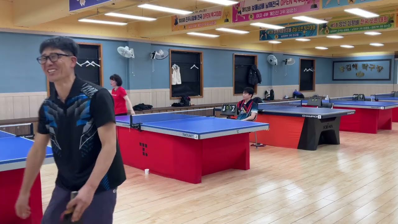 2025.3.19 동김해탁구장 수요리그 이부용6 VS 박연숙7 준결승