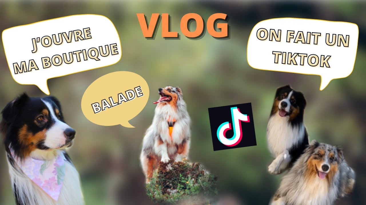 VLOG : COMMENT JE FAIS MES TIKTOK (slowmo) + OUVERTURE DE MA BOUTIQUE ♡