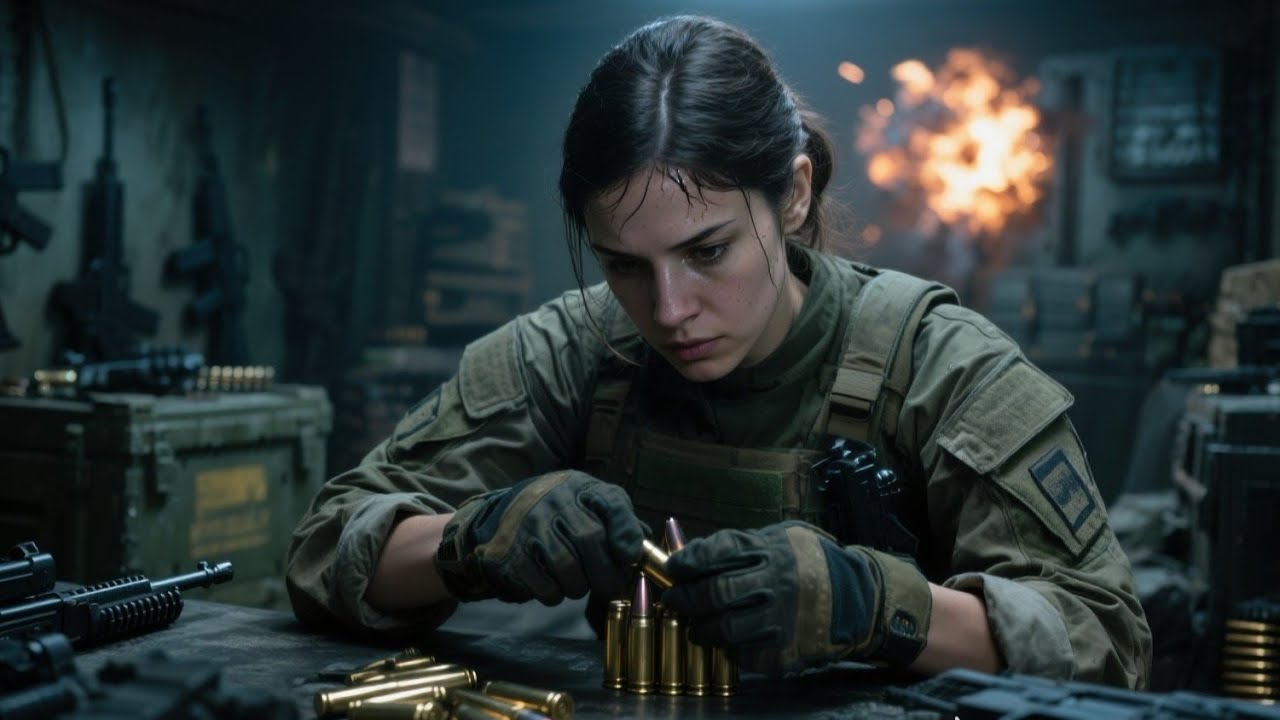 She Cleaned Brass, Not Battlefields — Until the Enemy Charged and a SEAL Made a Choice