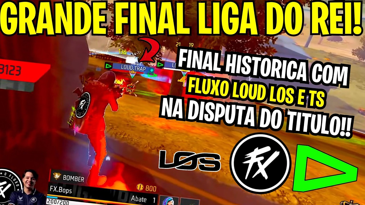 É CAMPEÃOOOO! FLUXO, LOUD E LOS NA DISPUTA DO TITULO NA GRANDE FINAL DA LIGA REI!