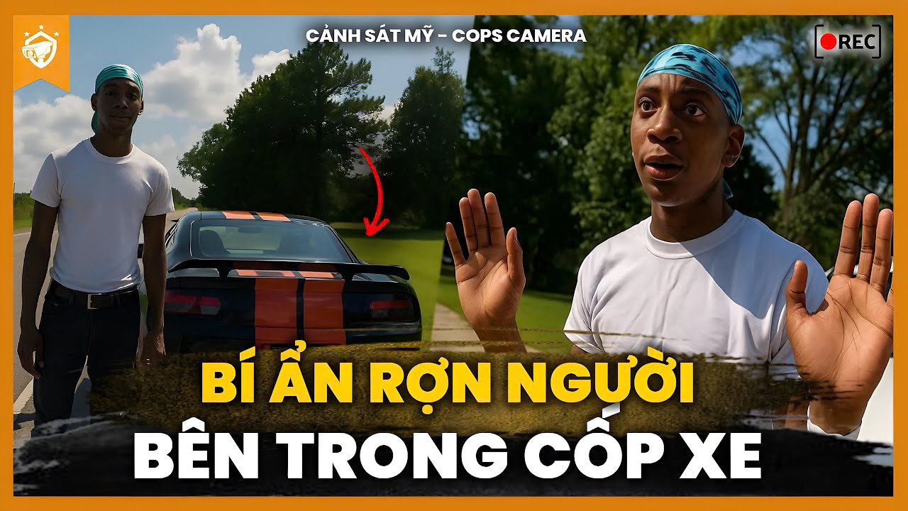 Cảnh S&aacute;t Mỹ Dừng Xe Ph&aacute;t Hiện Thi Thể B&ecirc;n Trong Cốp