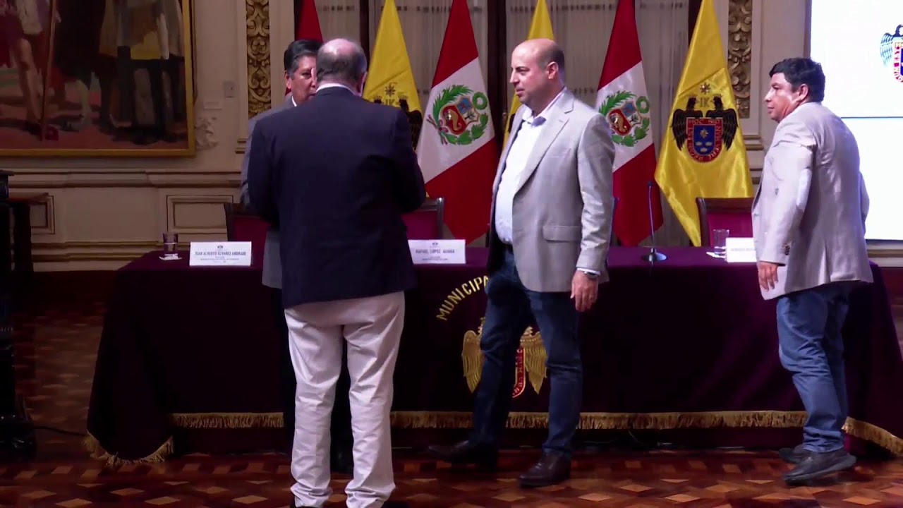 Conferencia de prensa. 24 de febrero.