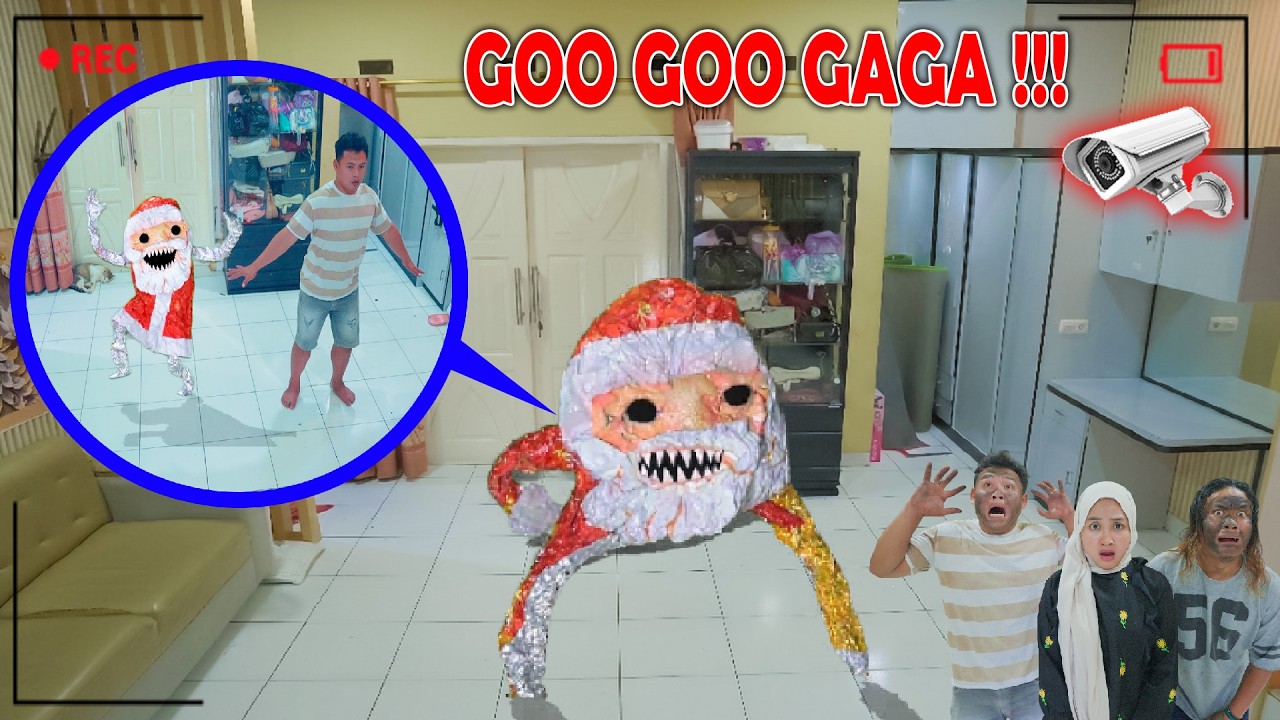 Cctv Merekam Arwah Goo Goo Gaga Santa Viral Muncul Di Rumahku