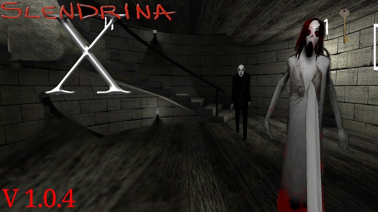mencoba versi baru Slendrina X V1.0.4