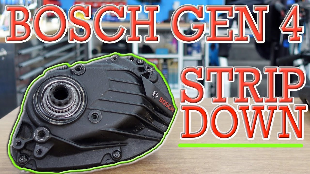 How to Strip down a Bosch GEN 4 E-bike Motor