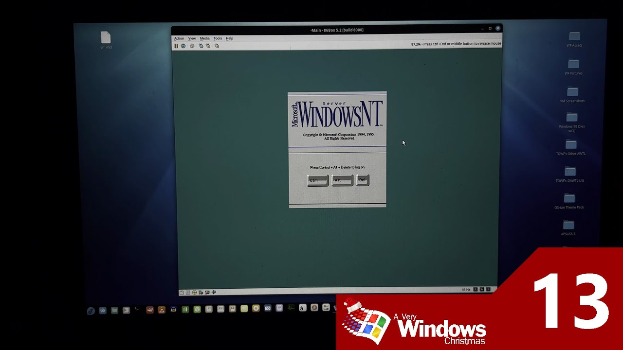 Installing and (not) exploring Windows Cairo Build 1175 | A Very Windows Christmas 2025 Day 13