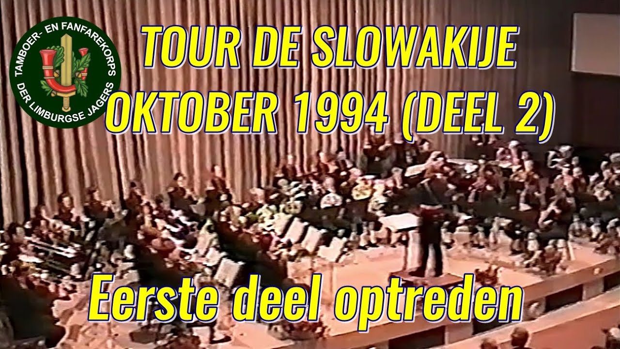 Tour de Slowakije Oktober 1994 (deel 2, eerste deel concert)