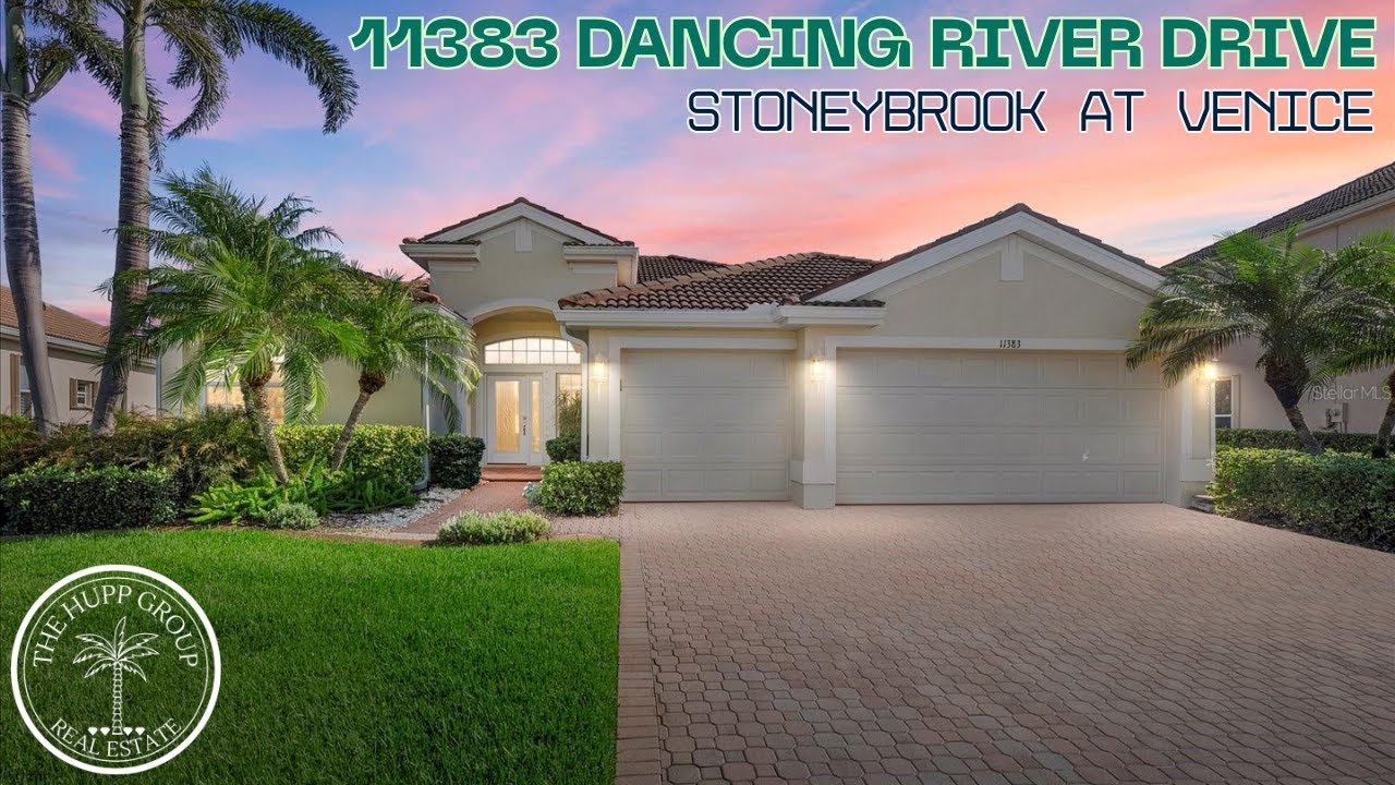 Inside this home at 11383 Dancing River Dr. in Stoneybrook at Venice, just minutes from Wellen Park