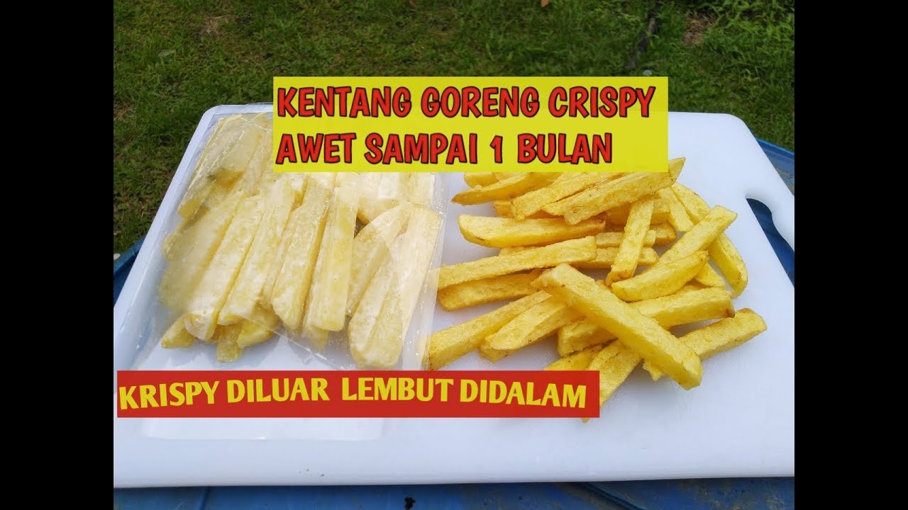 RESEP CARA MEMBUAT KENTANG GORENG CRISPY ALA RUMAHAN SEDERHANA | IDE BISNIS IDE USAHA MODAL EKONOMIS
