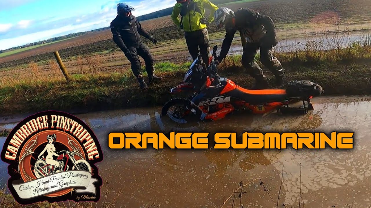 Offroad with KTM 790, 450, Aprilia Tuareg 660 and Suzuki DRZ 400 - Thetford