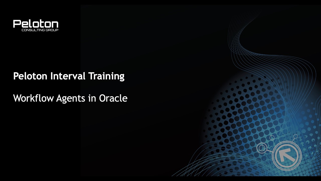 Peloton Interval Training: Workflow Agents in Oracle