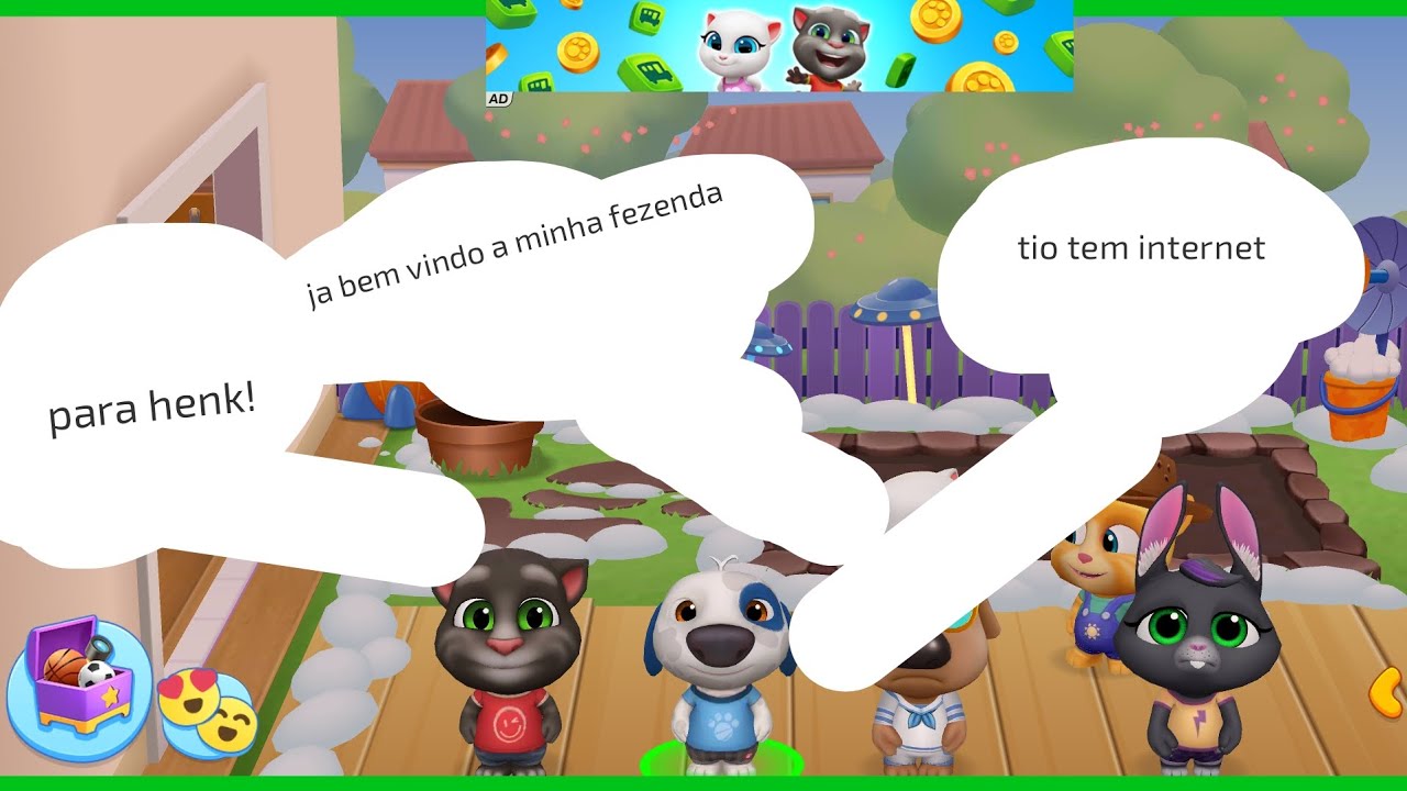 Família do Tom foram para fezenda 