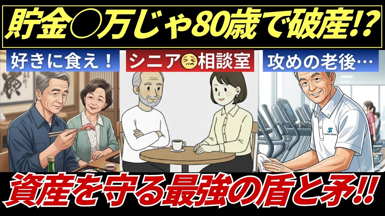 さゆりさん【シニアの相談室】貯金、これだけじゃ80歳で破産する！どうする？