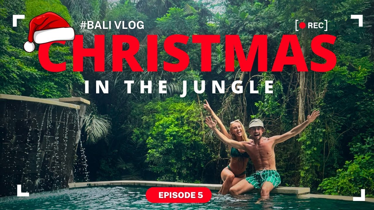 How to spend Christmas in Bali | Ubud Rainy Season, Christmas Vlog