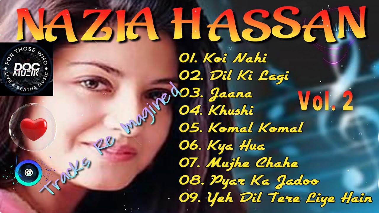 | Nazia Hassan's Greatest Hits Reimagined  Bass Boosted  - Vol 2 | Doc MuZiK & MLUK |  #bassboosted