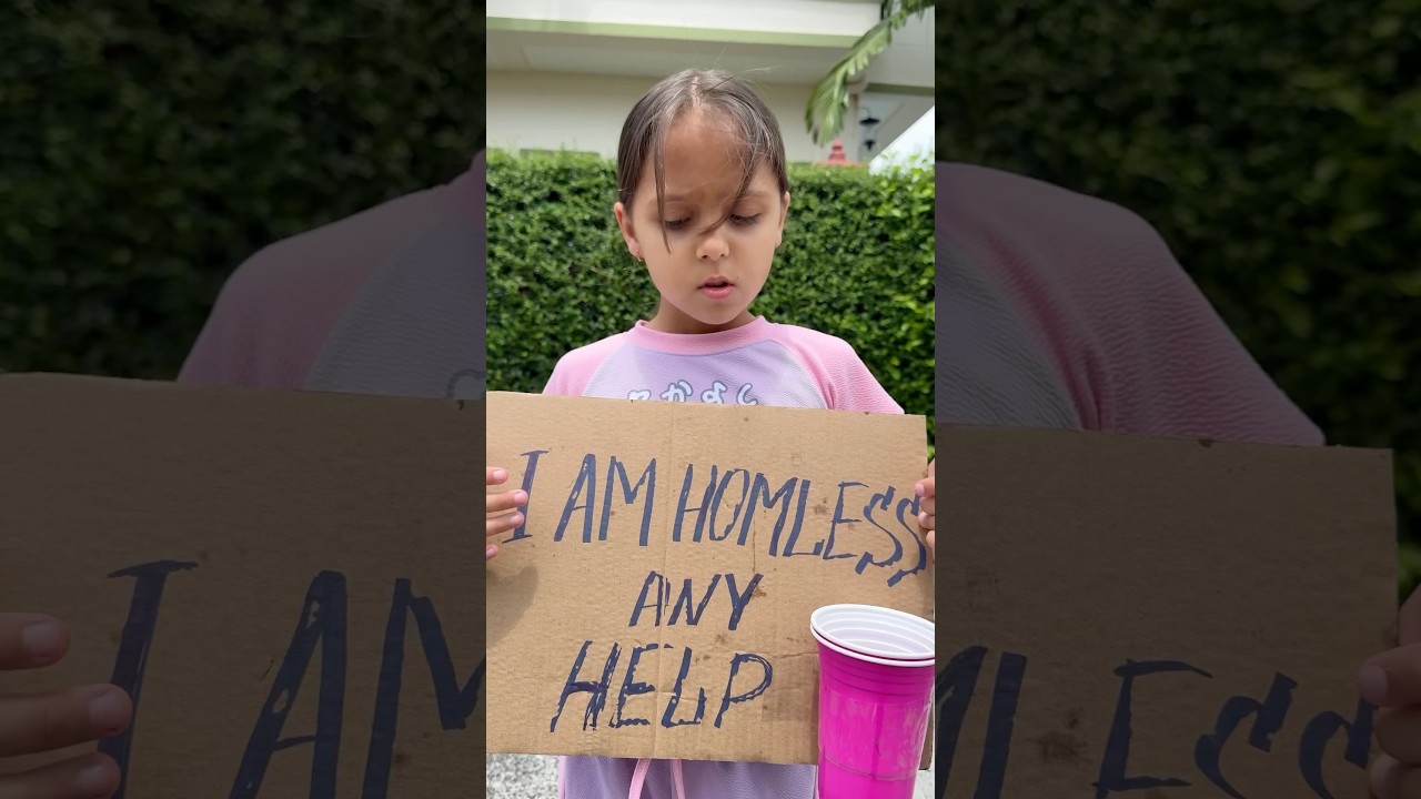 SHE DOESN'T LOOK LIKE A HOMELESS CHILD!