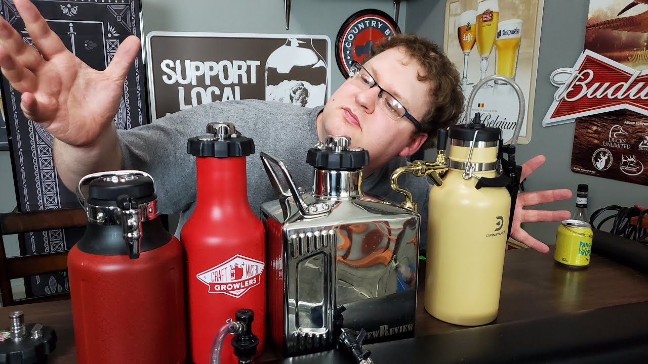 KyBrewReview's Top 5 Pressurized Growlers!