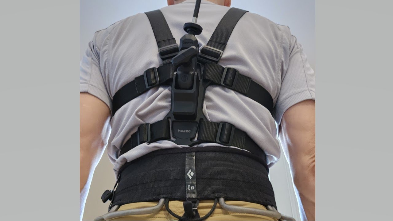 Insta360 Third-Person Backpack Mount to Body Harness Conversion
