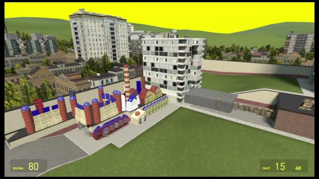 Страные карты в Гмод 1 часть