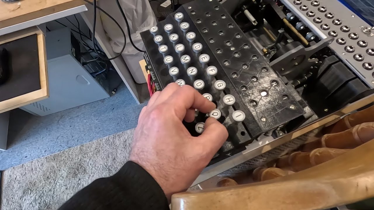 3D Printed Polish Enigma update June 2024