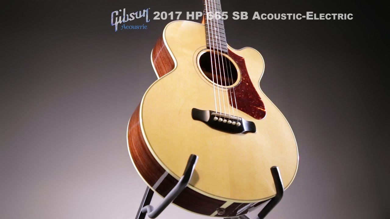 Gibson&nbsp;2017 High Performance HP 665 SB Acoustic-Electric Guitar