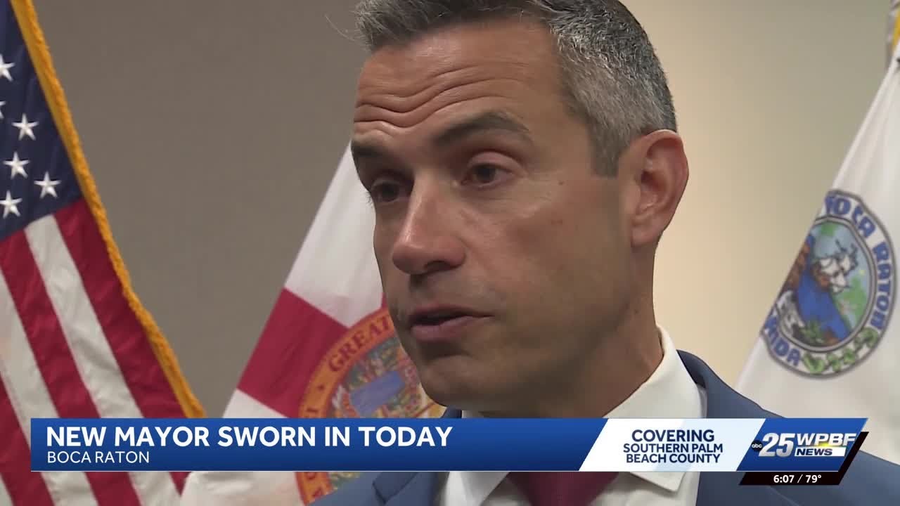 Boca Raton begins new chapter as Andy Thomson sworn in as mayor