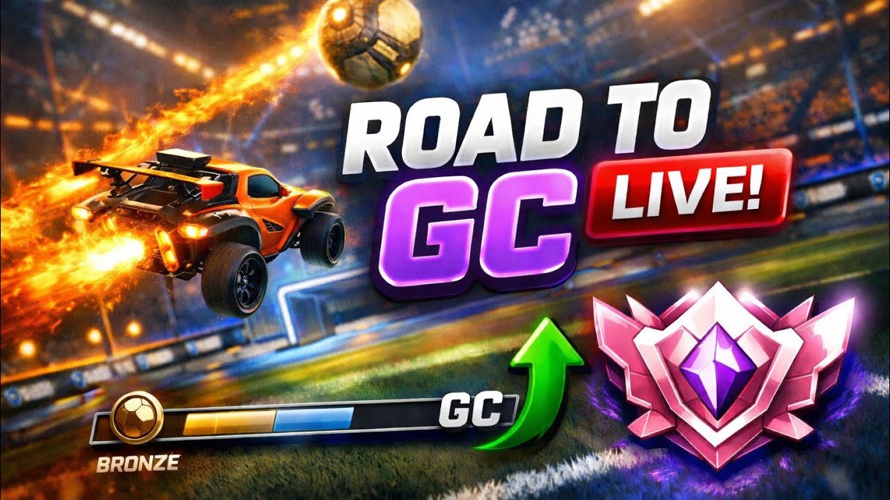 Rocket League sideswipe road to grand champion LIVE