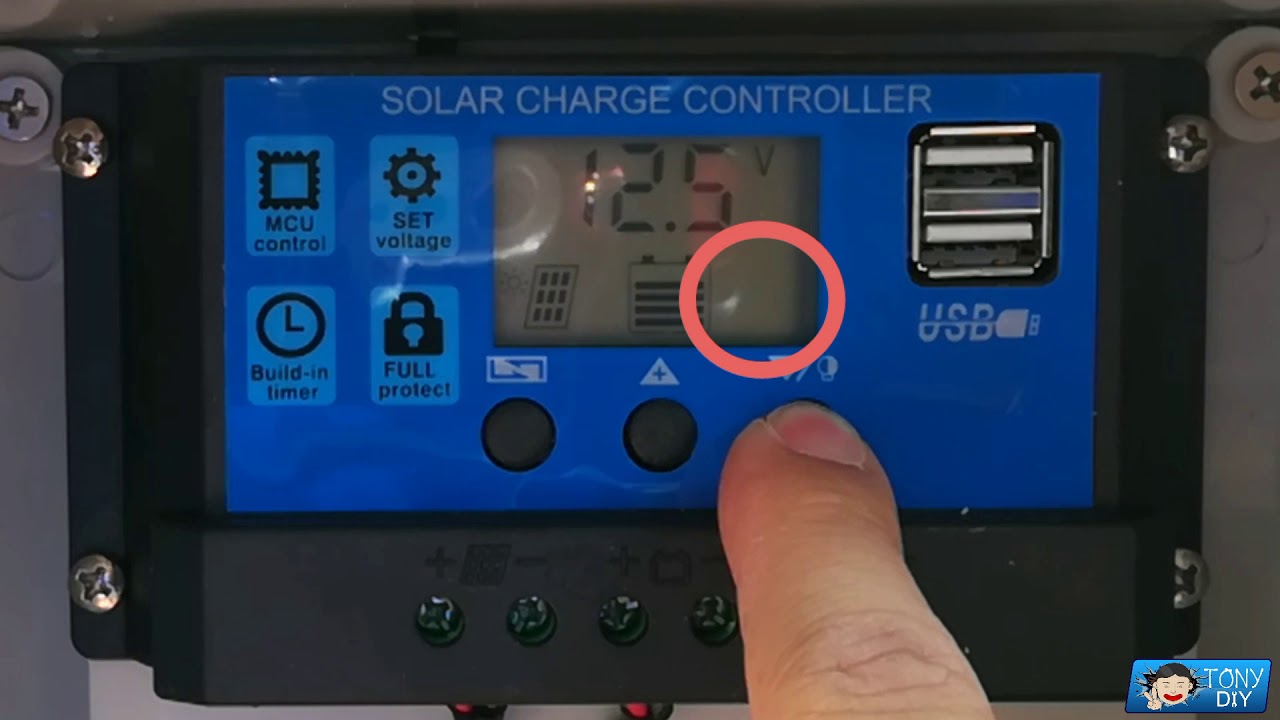 อ่านและตั้งค่าชาร์จเจอร์ (How to set up solar charger controller)