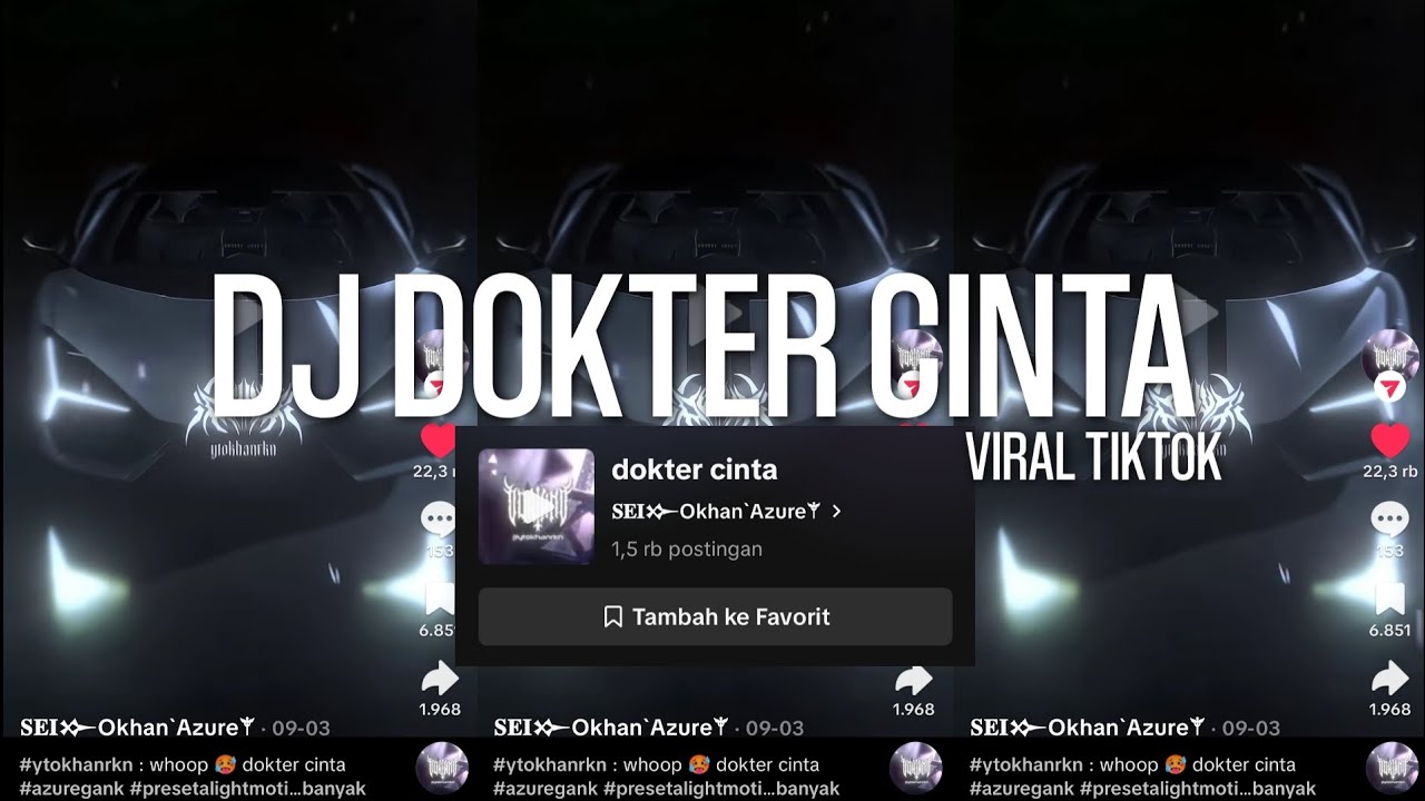 DJ DOKTER CINTA VIRAL TIKTOK 